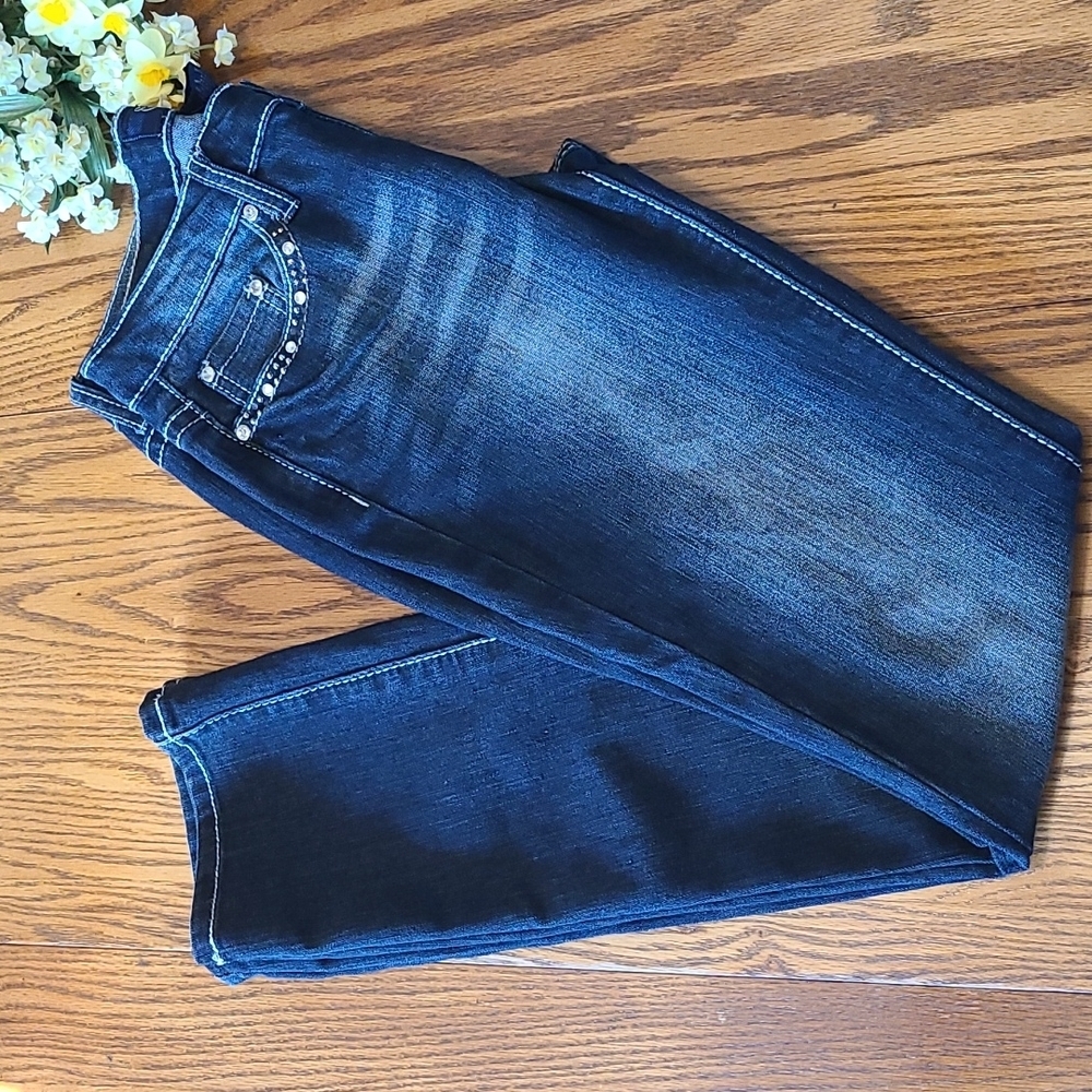 Earl Embellished Denim Jeans - Size 5